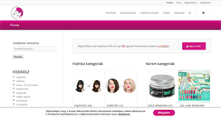 Desktop Screenshot of hajfestek.com
